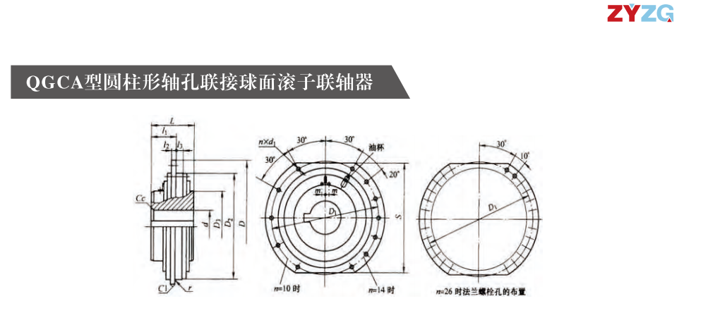 QGCA型圆柱形轴孔联接球面滚子久久久久久久AV麻豆果冻